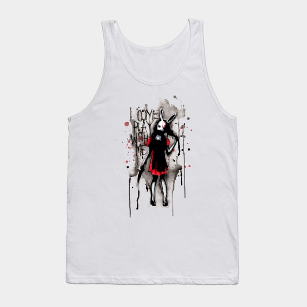 Come Play With Me Tank Top by LVBart